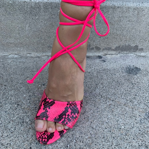 Aldo Snake print heels - Picture 5 of 5